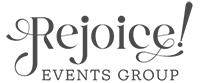 Rejoice! Events Group Logo